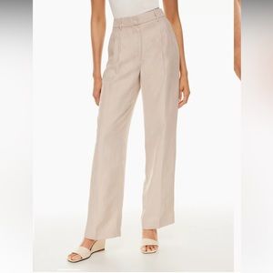 Aritzia Linen Effortless Pants